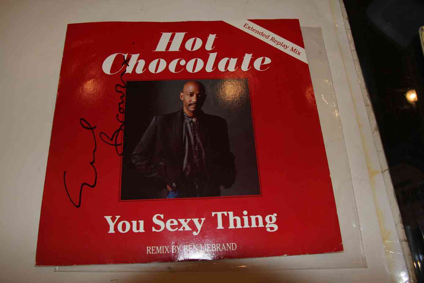 HOT CHOCOLATE - YOU SEXY THING - ORIGINAL SIGNED ERROL BROWN